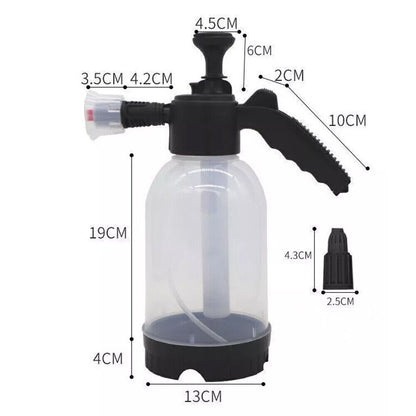 2L Car Wash Foam Sprayer Hand Held Wash Spray Bottle Snow Foam Detailing UK