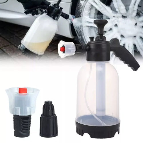 2L Car Wash Foam Sprayer Hand Held Wash Spray Bottle Snow Foam Detailing UK